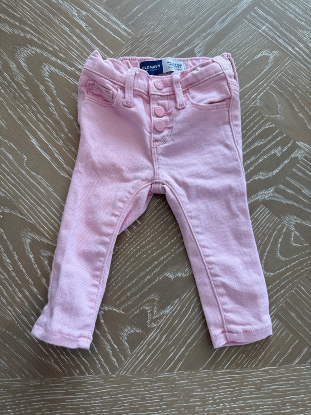 Old Navy Light Pink Toddler Skinny Jeans